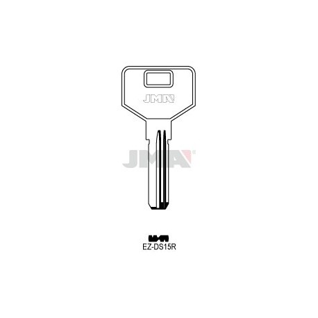 LLAVE JMA SEGUR. EZ DS15R LATON