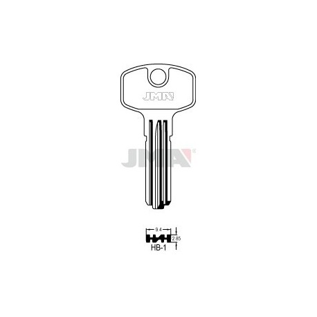 LLAVE JMA SEGUR. HB 1