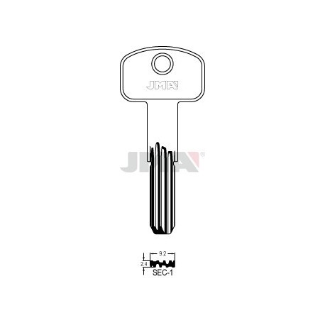 LLAVE JMA SEGUR. SEC 1 (SEM6)