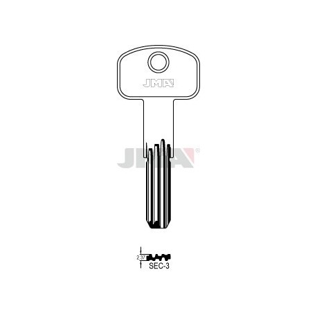 LLAVE JMA SEGUR. SEC 3 (SEM8)