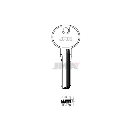 LLAVE JMA SEGUR. TE T60
