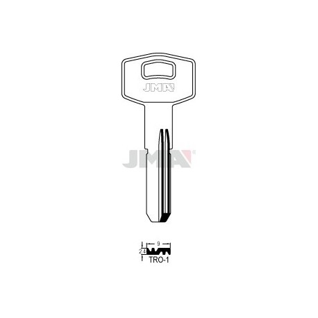 LLAVE JMA SEGUR. TRO 1
