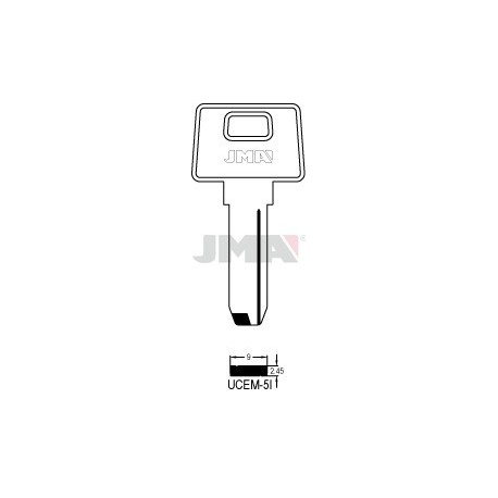 LLAVE JMA SEGUR. UCEM 5I ALPACA