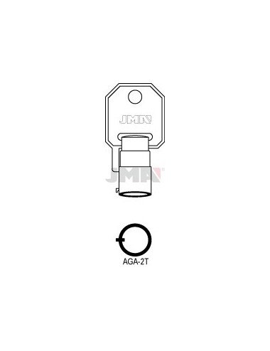 LLAVE JMA TUBULAR AGA 2T