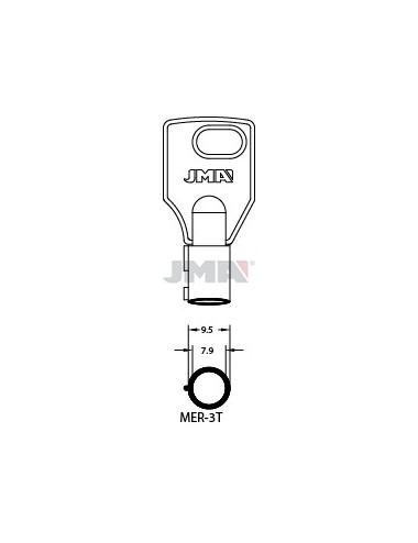 LLAVE JMA TUBULAR MER 3T