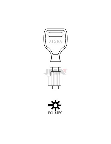 LLAVE JMA TUBULAR POL 5TEC