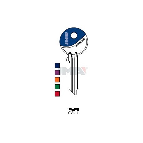 LLAVE JMA WINDCOLOR ACERO CVL 5I