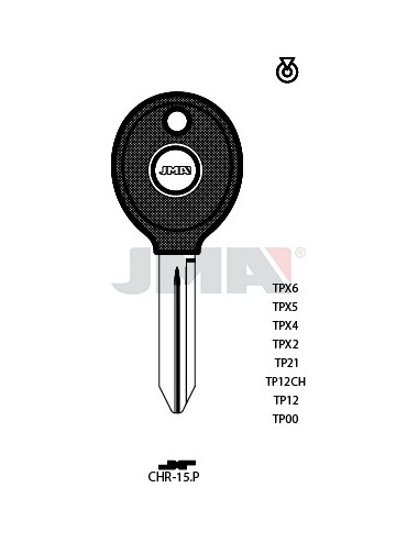 LLAVE JMA TP 00 CHR 15.P