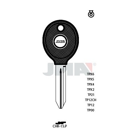 LLAVE JMA TP 00 CHR 15.P