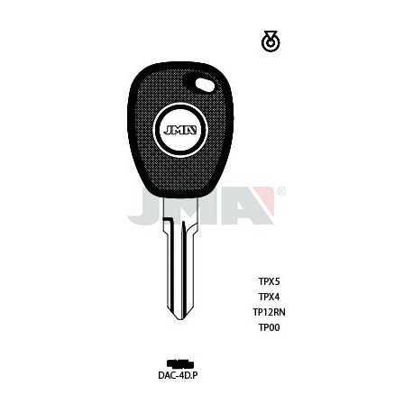 LLAVE JMA TP 00 DAC 4D.P