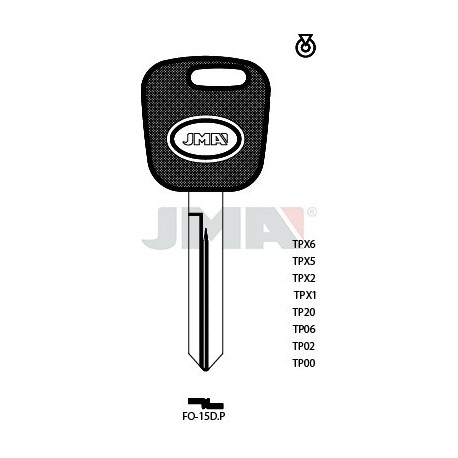 LLAVE JMA TP 00 FO 15D.P