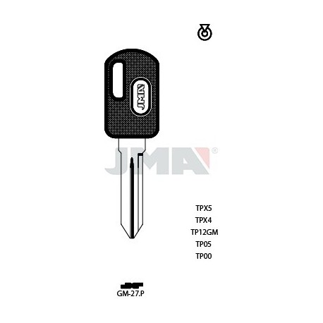 LLAVE JMA TP 00 GM 27.P