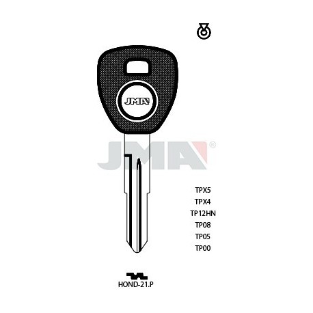 LLAVE JMA TP 00 HOND 21.P