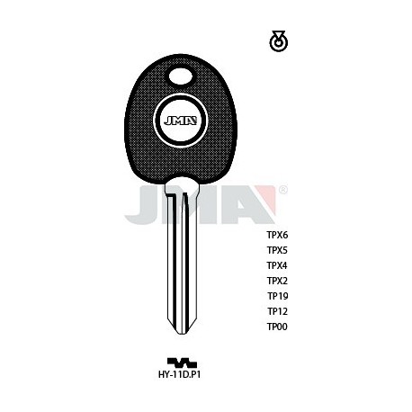 LLAVE JMA TP 00 HY 11D.P1