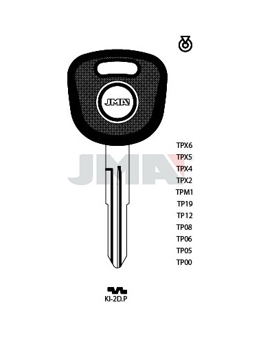 LLAVE JMA TP 00 KI 2D.P