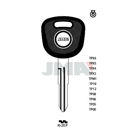 LLAVE JMA TP 00 KI 2D.P