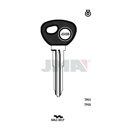 LLAVE JMA TP 00 MAZ 9D.P
