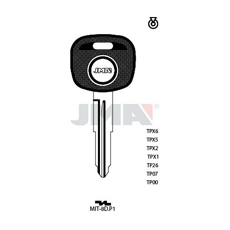 LLAVE JMA TP 00 MIT 8D.P1