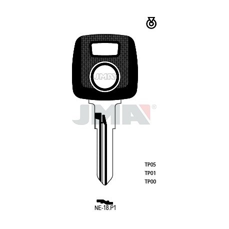 LLAVE JMA TP 00 NE 18.P