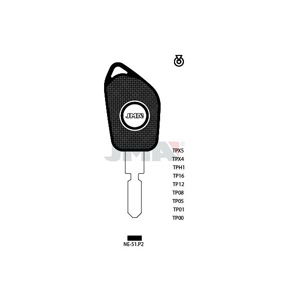 LLAVE JMA TP 00 NE 51.P2