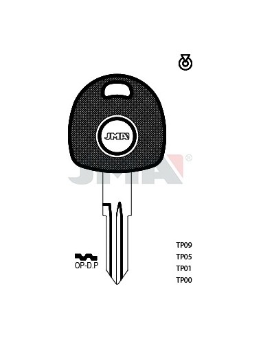 LLAVE JMA TP 00 OP D.P