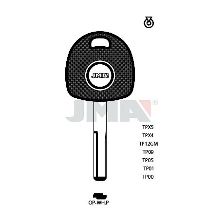 LLAVE JMA TP 00 OP WH.P
