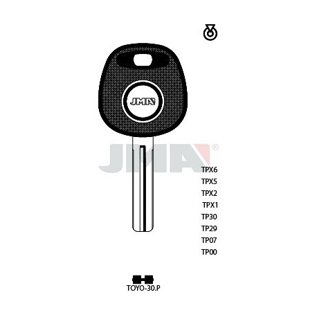 LLAVE JMA TP 00 TOYO 30.P