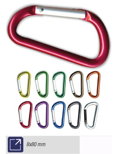 JMA MOSQUETON LLAVERO MOD. FRMA 3D (10 UDS)