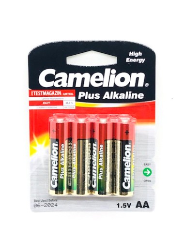 CAMELION PILA PLUS ALCALINA LR06 AA (BLIS 4)