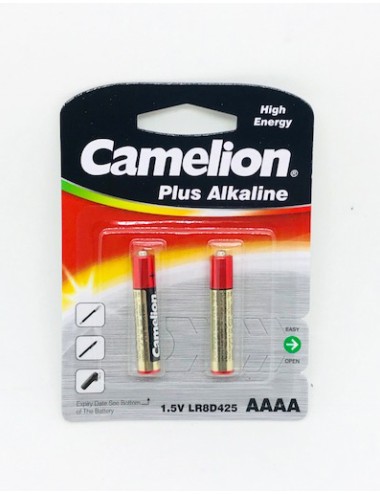 CAMELION PILA PLUS ALCALINA LR061 -1.5V. -AAAA (BLIS 2)