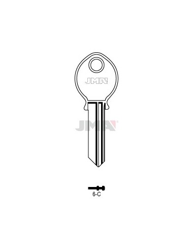 LLAVE JMA ACERO 6 C (C)