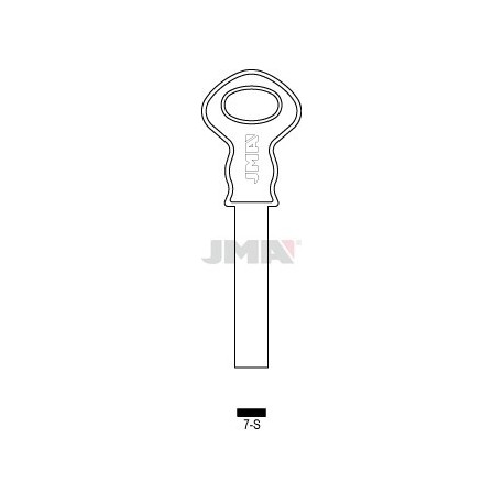 LLAVE JMA ACERO 7 S (C)