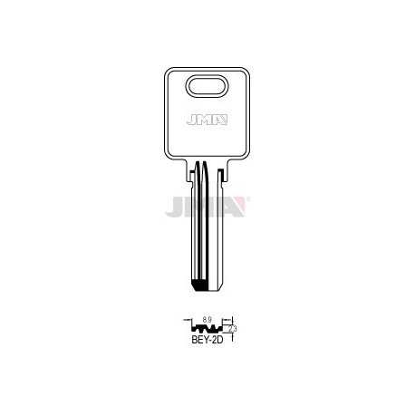 LLAVE JMA SEGUR. BEY 2D