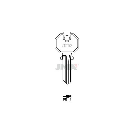LLAVE JMA ACERO PR 14 (C)