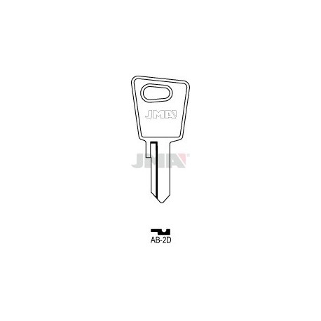 LLAVE JMA ACERO AB 2D (C)