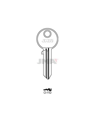 LLAVE JMA ACERO CI 11D (C)