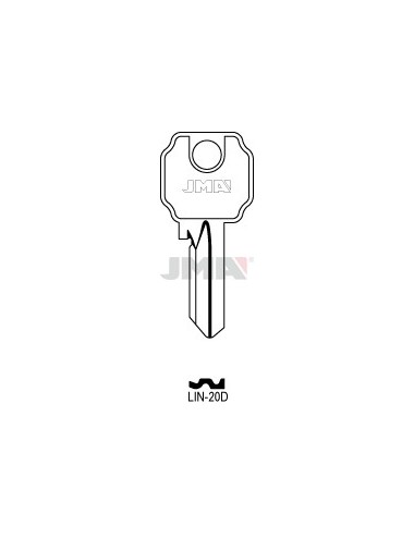 LLAVE JMA ACERO LIN 20D (B)