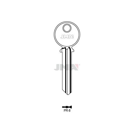LLAVE JMA ACERO PR 8 (C)