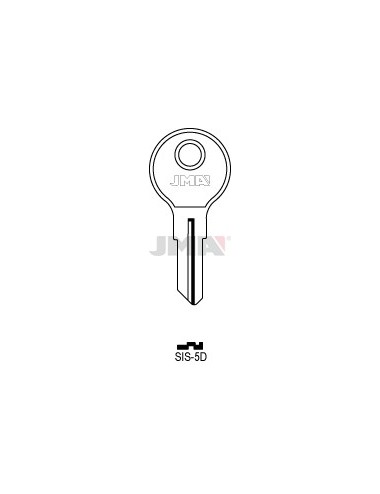 LLAVE JMA ACERO SIS 5D (C)