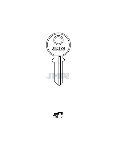 LLAVE JMA ACERO TRI 17 (C)