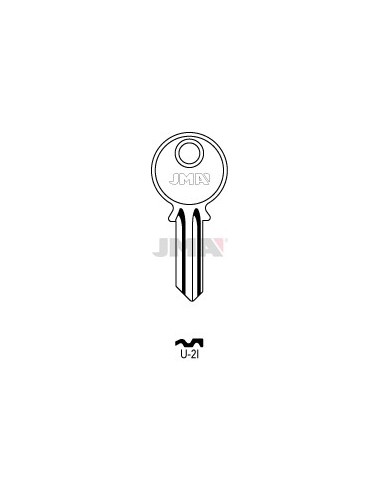 LLAVE JMA ACERO U 2I (C)