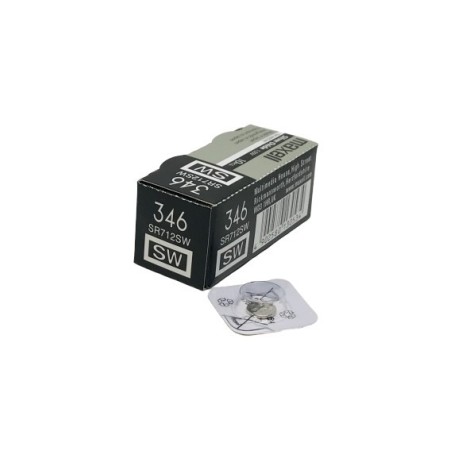 PILA OXIDO PLATA 346 MAXELL  (UNIDAD)