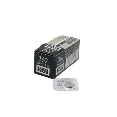 PILA OXIDO PLATA 362 MAXELL  (UNIDAD)